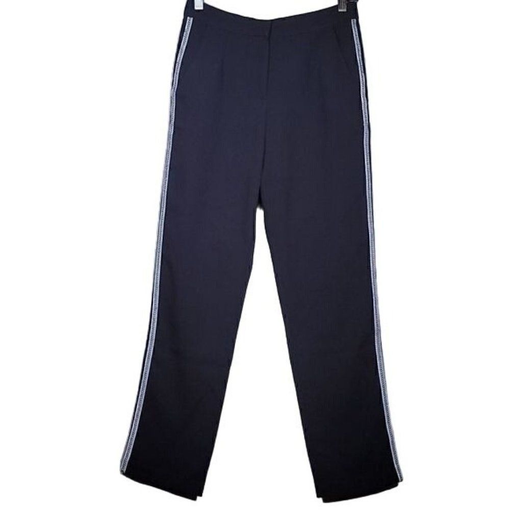 SUNCOO Paris Jonas Straight Leg Dress Pants Sz S